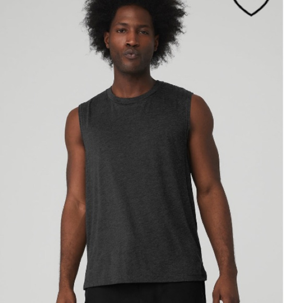 Triumph Charcoal Sleeveless Tank
